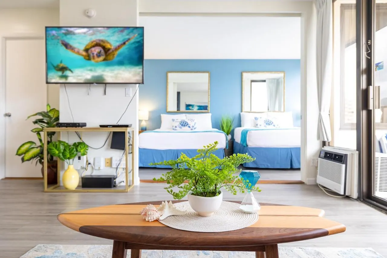 Remodeled 1Br Condo, Ocean Views With Free Parking! Honolulu 0*,